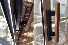 locking sliding glass door handle