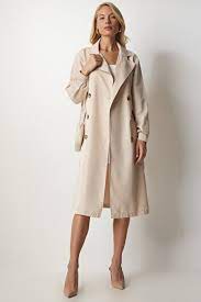 Happiness İstanbul Trench Coat Beige