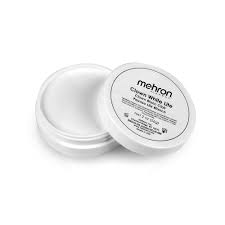 clown white lite mehron 2 oz