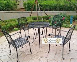 Indoor Outdoor Table 4 Chairs Patio