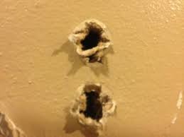 Repairing Holes Left By Wall Anchor