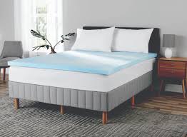 Mattresses are available in king, queen, full & twin size. Mainstays 2 Inch Gel Infused Memory Foam Mattress Topper Full Walmart Com Walmart Com