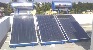 solar water heater working types of