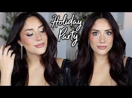 perfect holiday party makeup with all