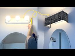 Homemade Bathroom Light Fixture Plans