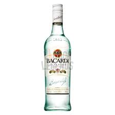 bacardi white rum 1l liquor legends nz