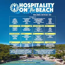 hospitality on the beach reveals lineup