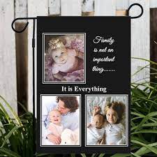 Personalized Photo Collage Garden Flag