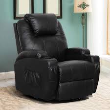 We found the 11 world's best massage chairs after analyzing hundreds of recliners. Amazon Com Esright Massage Recliner Chair Heated Pu Leather Ergonomic Lounge 360 Degree Swivel 1 Chair Black Home Kitchen