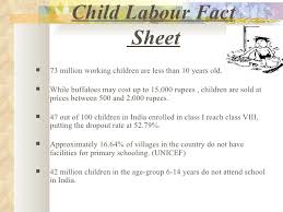 Essay child labour a curse the society room