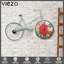 Large Decorative Bicycle Wall Clock