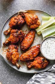 Easy Oven Baked Chicken Wings gambar png