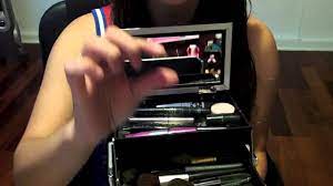 shany cosmetics train case with mirror