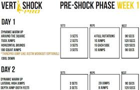 Vert Shock Review 8 Weeks With Adam Folkers Program 2019