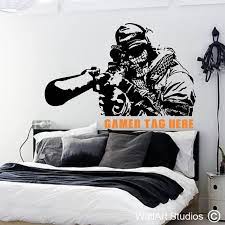 Call Of Duty Gamer Tag Wall Art Decals