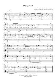 For over 20 years we have provided legal access to free sheet music. Leonard Cohen Hallelujah Beginner Piano Arrangement