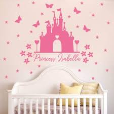 Disney Princess Castle With Name Wall