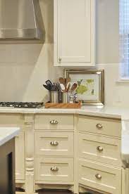 Cream Kitchen Cabinets Transitional