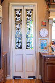 glass doors stained glass door