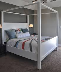how to build a canopy bed images king