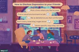 talk to friends about your depression