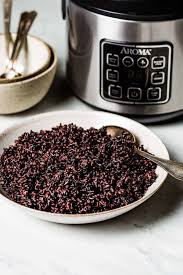 how to cook black rice in rice cooker
