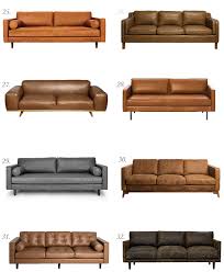 Leather Sofa Roundup Jenny Komenda