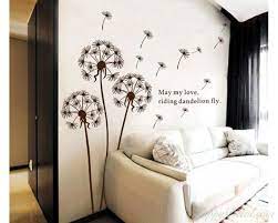 dandelion wall decal with quotes vinyl