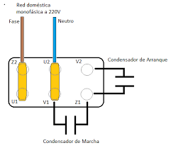 como conectar un motor eléctrico