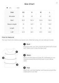 How To Choose Your Size Shein Australia