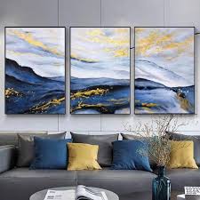 Set Of 3 Wall Art Canvas Extra Large