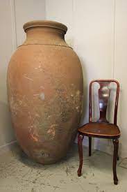 Huge Antique Terracotta Garden Urn 5ft