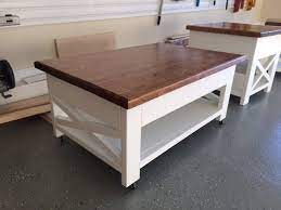 Rustic Lift Top Coffee Table