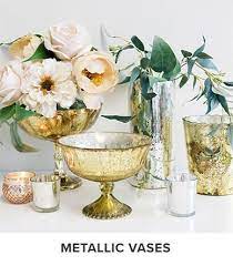 Mercury Glass Wedding Centerpieces