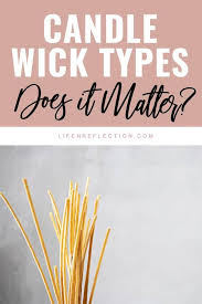 choose candle wicks for candle making