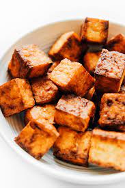 ridiculously crispy air fried tofu no