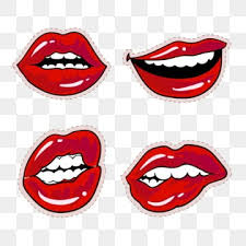 red lips sticker png transpa images