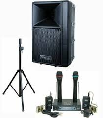The hisonic hs120b seamlessly combines a powerful 40 watts speaker with a vhf wireless microphone system into one portable pa system. 30 Public Addressing System Ideas System Speaker Speaker System