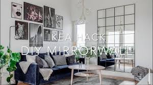 Ikea Diy Industrial Mirror Wall