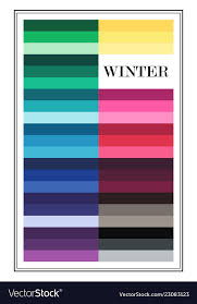 seasonal color ysis palette for