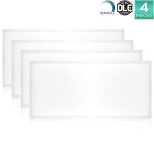 4 Pack 2x4 Ft Led Panel Light 72w 3500k Natural White 7920 Lumens Ledquant