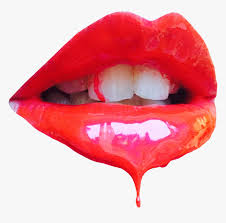 vector lips drip png lip dripping