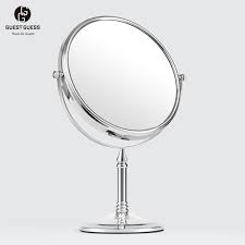 free stand makeup mirror la728 silver