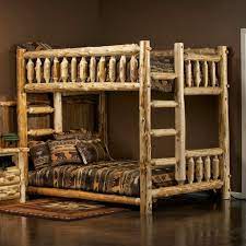 Log Bunk Beds Rustic Bunk Beds