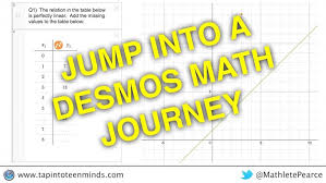 desmos math journey representations of