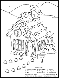 Color by number printables are so much fun! Christmas Color By Numbers Best Coloring Pages For Kids