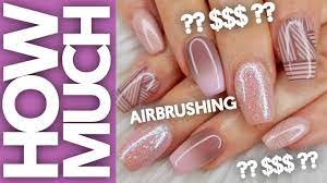 airbrush nail art design you