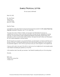 Business Proposal Letter 31 Sample Business Proposal Letters
