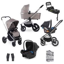 Zummi Solo Travel System Chrome Car