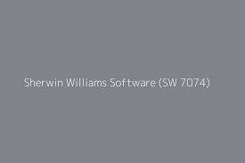 Sherwin Williams Sw 7074